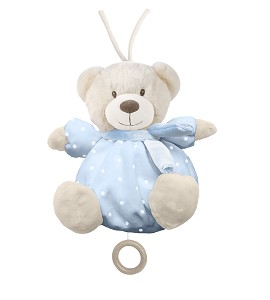 Peluche Musical Osito Azul