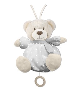 Peluche Musical Osito Gris