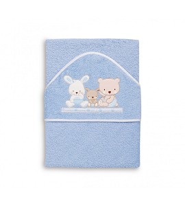 Capa de Baño Love Azul