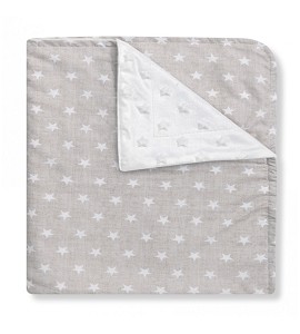 Printed Blanket Mod.Star Beige