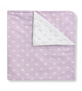 Manta Bebé Estrella  Rosa...