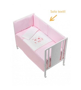 Coordinado Cuna Parejita Rosa