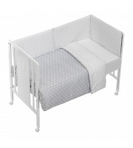 3 Pcs Set Cot Bed 60X120...