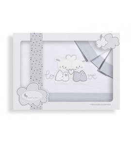Sábanas Cuna Conejito Love...