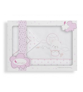 Sábanas Cuna Oso Globo...