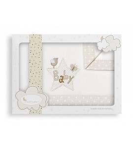 Sábanas Maxicuna Baby Beige
