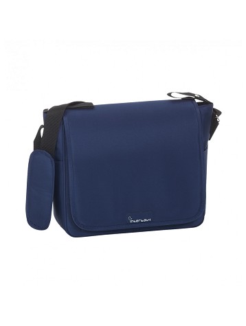 Nappy Bag - 32X14X31 - With Changing Mat Plastified - Navy Blue