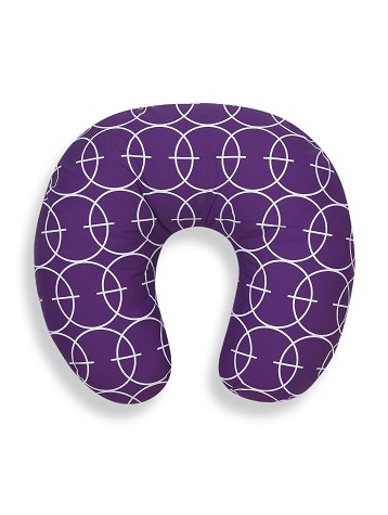 Breastfeeding Cushion Purple Circles