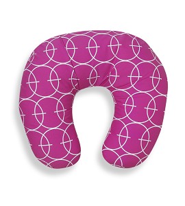 Breastfeeding Cushion Fuchsia Circles