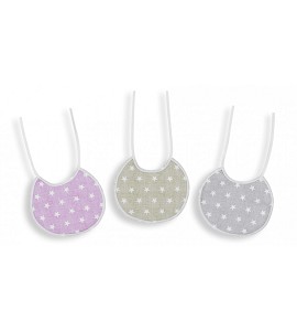 Pack 6 Baberos "Estrellas...