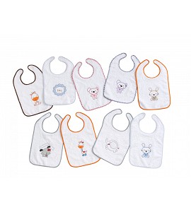 Pack 12 Baberos Velcro...