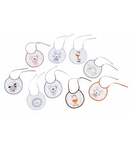 Pack 12 Baberos Rizo Blanco...