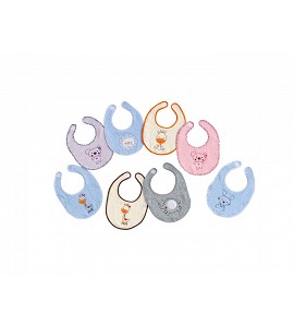 Baby Bib Terry With Velchro 20X30