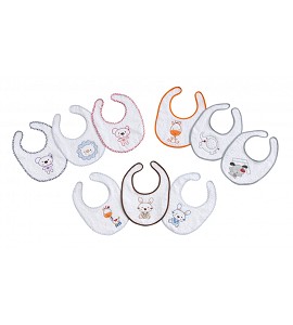 Baby Bib Velchro 20X30