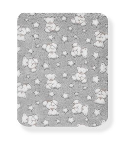 Bear Start Blanket Grey