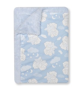Lamb Blanket Blue