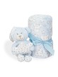 Set Teddy Bear +Blanket - Oso Estrella Blue