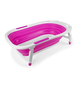 Foldable Baby Bathtub Pink