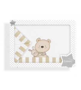 Sábanas Minicuna Osito Love...