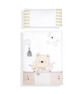 Funda Nórdica Osito Love Beige