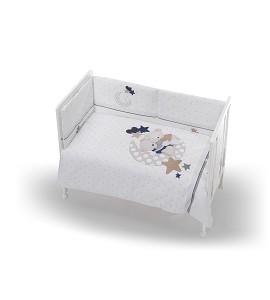 3 Pcs Set Cot Bed 60X120...