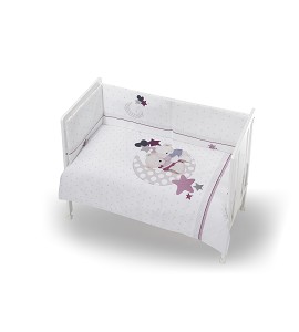 3 Pcs Set Cot Bed 60X120...