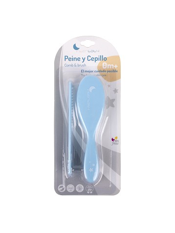 Set Comb And Brush Blue