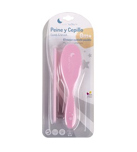 Set Comb And Brush Pink