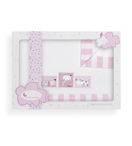 3 Pcs Bedding Set For Cot...