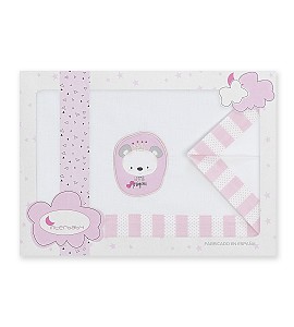 3 Pcs Bedding Set For Cot...