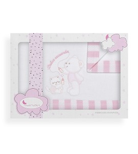 3 Pcs Bedding Set For Cot...