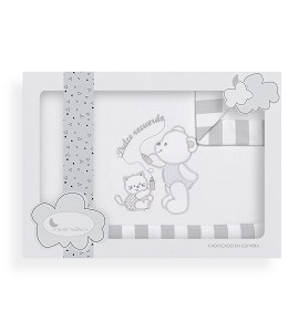 3 Pcs Bedding Set For Cot...