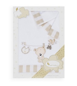 3 Pcs Bedding Set For Cot...