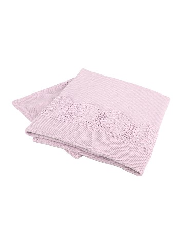 Draft Blanket Pink Cotton
