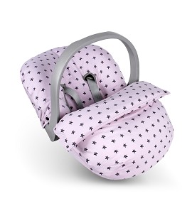 Baby Saco Estrella Rosa