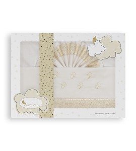 Sábanas Cunas Chupetes Beige