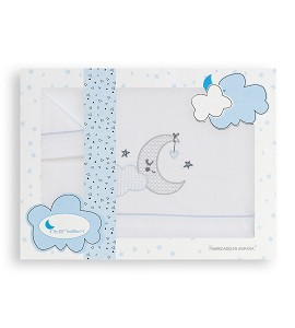 Sábanas Minicuna Nube Luna...