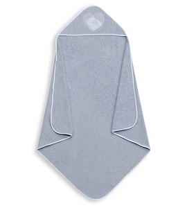 Bath Cape Grey Bear Heart