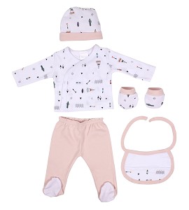 Set Regalo 5 Piezas Indio Rosa