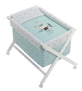 Crib In X In White Beech +...