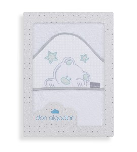 Don Algodón Bath Cape White...