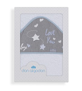 Don Algodón Bath Cape White...