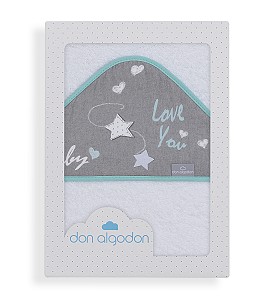 Don Algodón Bath Cape White...