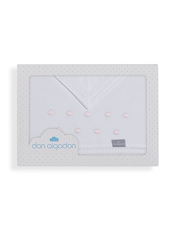 Don Algodón Sábanas Blanco Rosa Ropa de Cama para