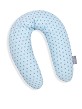 Xl - Breastfeeding Pillow - 190X65 Cms. Jersey Fabric - Mod. Love You - Blue