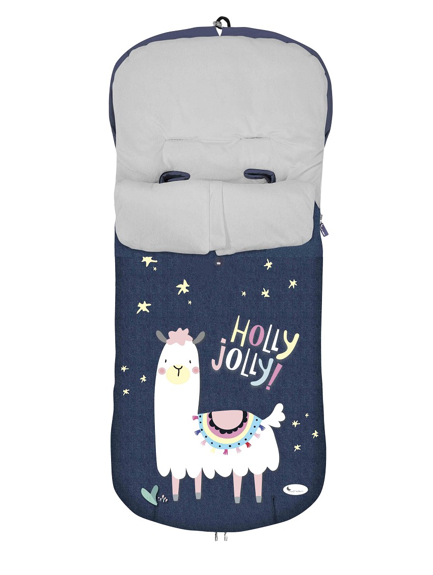 Saco Universal Llama para sillas de paseo de bebés en invierno