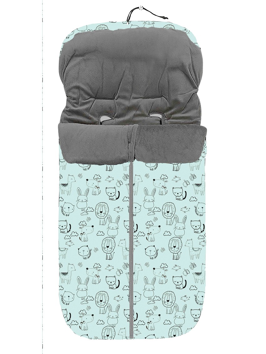 Saco universal para carrito paseo de bebé o recién nacido bosque