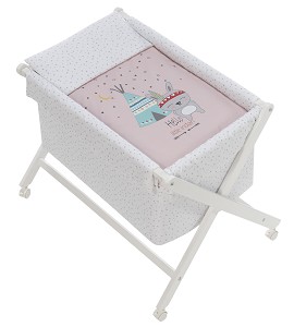Crib In X In White Beech +...