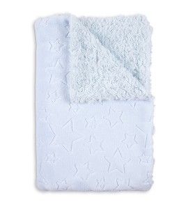 Manta Estrella Caracolas Azul