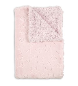 Manta Estrella Caracolas Rosa